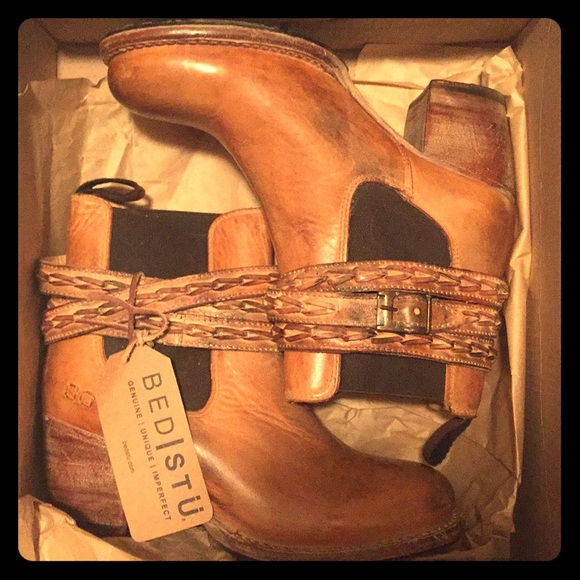 Bed Stu Shoes - NEW Bed Stu Cobbler Series Lorn Leather Boots 7M